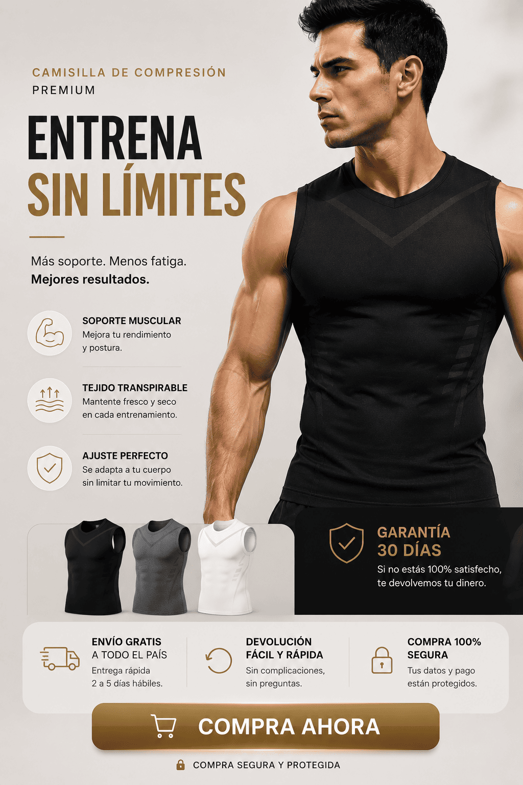 Camisilla Ionfit Pro Drop