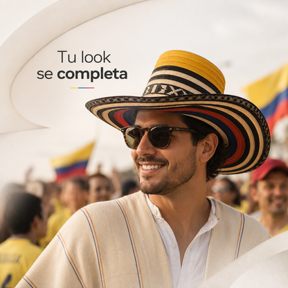 Sombrero Vueltiao™  artesanal tejido a mano por artesanos colombianos