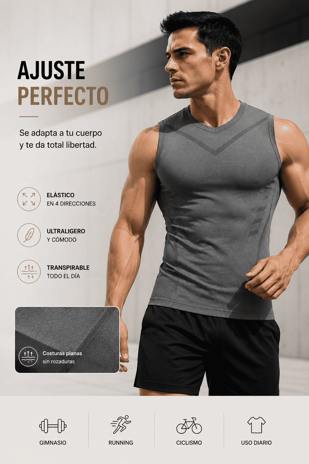 Camisilla Ionfit Pro Drop