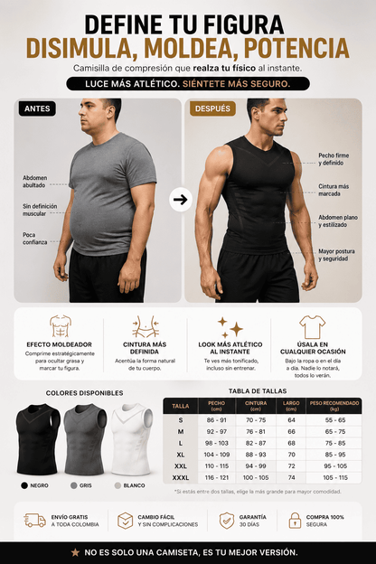 Camisilla Ionfit Pro Drop