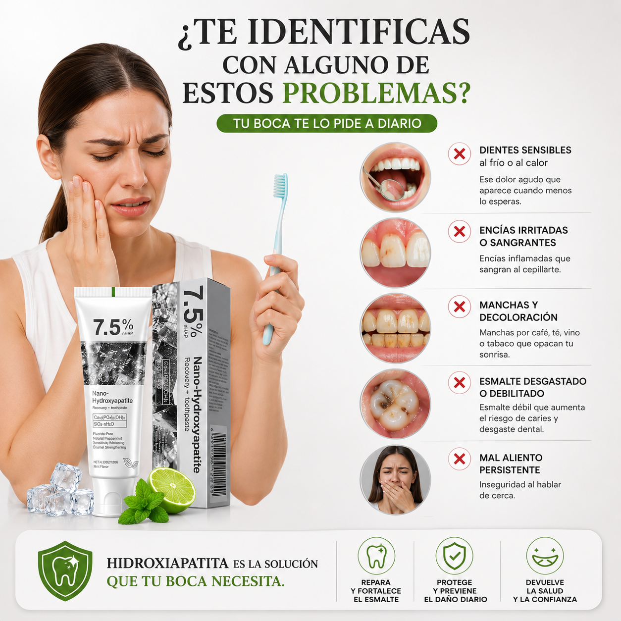 Nano Hidroxiapatita 7.5%